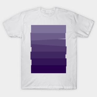 Stacked Violet Blocks T-Shirt